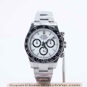 Rolex Daytona White Panda Dial 126500LN 40mm Replica Watch