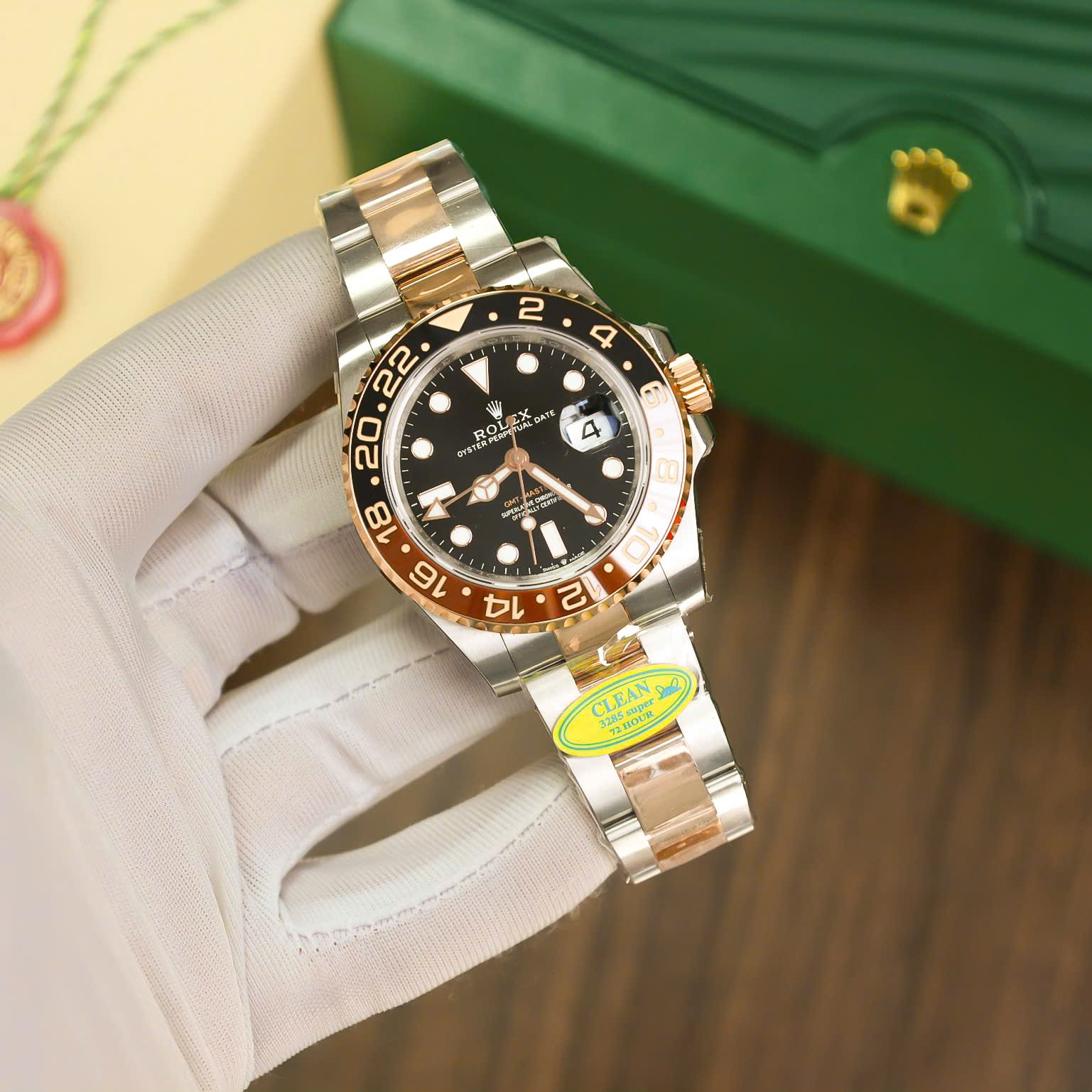 GMT-Master II 126711CHNR Root Beer two tone Oyster model