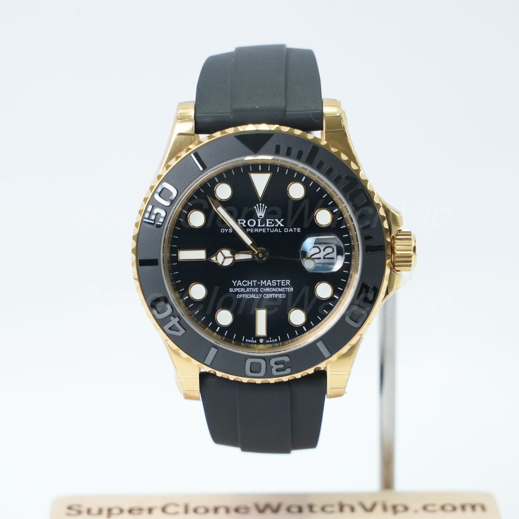 Rolex Oyster Perpetual M226658 Yacht Master Gold 42mm Replica Watch