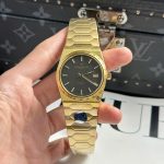 Vacheron Constantin Historiques 222 Black Dial 18K Gold 37mm