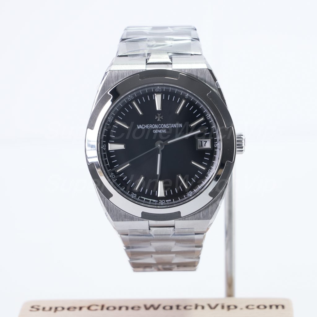 Vacheron Constantin Overseas 4500V Black Dial Stainless Steel 41mm Replica Watch