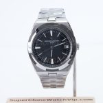 Vacheron Constantin Overseas 4500V Black Dial Stainless Steel 41mm Replica Watch