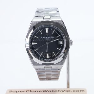 Vacheron Constantin Overseas 4500V Black Dial Stainless Steel 41mm Replica Watch