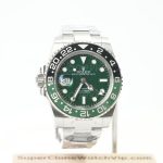 Rolex GMT-Master II 126720VTNR Steel Left-Handed Sprite Green Dial Oyster Bracelet 40mm Replica Watch - 1-108-scaled