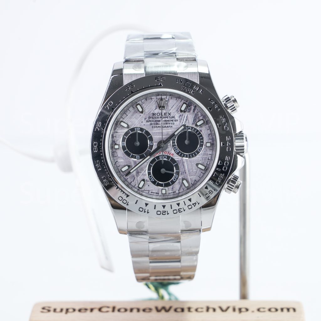 Rolex Cosmograph Daytona 116509 Meteorite Dial Steel 40mm Replica Watch - 1-116-scaled