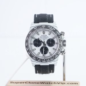 Rolex Cosmograph Daytona DiW Carbon Fiber White Dial 40mm Replica Watch - 1-117-scaled