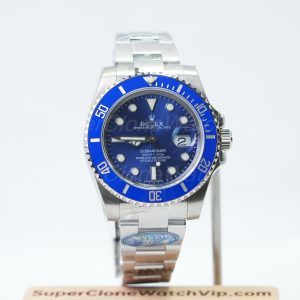 Rolex-Submariner-16610LB-Blue-Dial-Blue-Bezel-Steel-40mm Replica Watches - 1-154-scaled