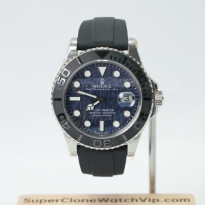 Rolex Yacht-Master 42 226659 904L Steel Falcon's Eye Dial Matte Black Ceramic Bezel Rubber Strap 42mm Replica Watch - 1-180-scaled