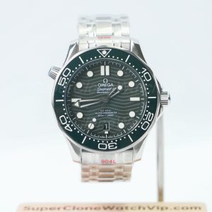 Omega-Seamaster-Green-dial 42 Replica Watches - 1-181-scaled