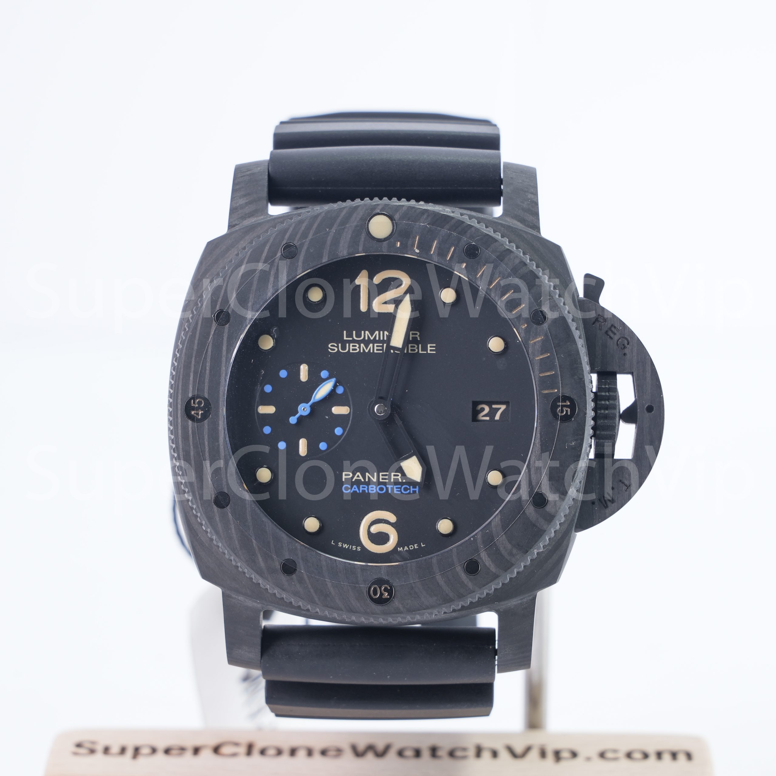 Patek Philippe Nautilus DiW 5711 Tiffany blue dial carbon fiber watch