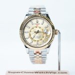 Rolex-Sky-Dweller-326933-Gold-Dial-Steel-Gold-42mm Super Clone Watches Replica Watches - 1-247-scaled