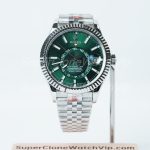 Rolex-Sky-Dweller-326934-Forest-Green-Dial-Steel-42mm Super Clone Watches Replica Watches - 1-252-scaled