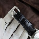 Panerai Luminor BiTempo PAM01367 Steel Model White Dial Black Alligator Leather Strap 44mm Replica Watches - 10-132