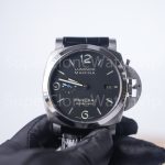 Panerai Luminor Marina PAM01312 Steel Model Black Dial Black Leather Strap 44mm Replica Watches - 10-159-scaled