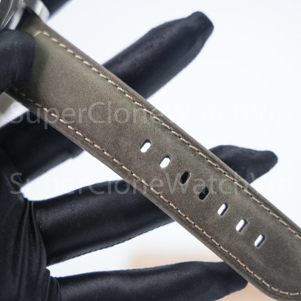 Panerai Luminor Marina PAM01314 Steel Model White Dial Brown Leather Strap 44mm Replica Watches - 10-162-scaled