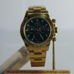 Rolex Cosmograph Daytona 116508 Yellow Gold Green Dial 40mm Replica Watch - 2-121-scaled