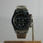 Rolex Cosmograph Daytona 126500LN Steel Model Black Dial Ceramic Bezel Oyster Bracelet 40mm Replica Watch - 2-123-scaled