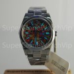 Rolex Oyster Perpetual 36 126000 Celebration Motif Dial Steel Oyster Bracelet 36mm Replica Watch - 2-181-scaled