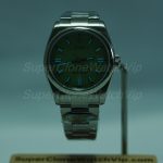 Rolex Oyster Perpetual Steel Model Pistachio Green Dial Oyster Bracelet 36mm Replica Watch - 2-185-scaled