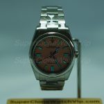 Rolex Oyster Perpetual Steel Model Candy Pink Dial Oyster Bracelet 36mm Replica Watch - 2-187-scaled