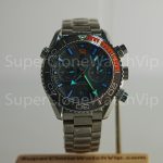 Omega Seamaster Planet Ocean 600M Chronograph Steel Model Grey Dial Grey-Orange Ceramic Bezel Steel Bracelet 45.5mm Replica Watches - 2-199-scaled
