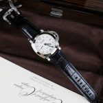 Panerai Luminor BiTempo PAM01367 Steel Model White Dial Black Alligator Leather Strap 44mm Replica Watches - 2-205