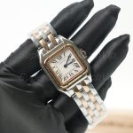 Cartier Panthère Two-Tone Rose Gold White Dial Two-Tone Rose Gold Bracelet 27x37mm Replica Watches - 2-230-scaled