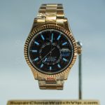 Rolex-Sky-Dweller-326235-Coffee-Dial-Rose-Gold-42mm Super Clone Watches Replica Watches - 2-259-scaled