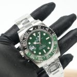 Rolex GMT-Master II 126720VTNR Steel Left-Handed Sprite Green Dial Oyster Bracelet 40mm Replica Watch - 3-112-scaled