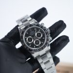 Rolex Cosmograph Daytona 126500LN Steel Model Black Dial Ceramic Bezel Oyster Bracelet 40mm Replica Watch - 3-124-scaled