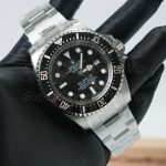 Rolex Deepsea 126660 904L Steel Black Dial Black Ceramic Bezel Oyster Bracelet 44mm Replica Watch - 3-135-scaled