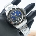 Rolex Deepsea 126660 904L Steel Black Ceramic Bezel D-Blue Dial Oyster Bracelet 44mm Replica Watch - 3-137-scaled