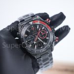 Omega Seamaster Planet Ocean 600M Chronograph "Deep Black" Volvo Ocean Race Limited Edition Black-Red Ceramic Bezel Black Steel Bracelet 45.5mm Replica Watches - 3-194-scaled