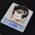 Panerai Luminor Due PAM01042 18K Rose Gold White Dial Smooth Bezel Brown Leather Strap 42mm Replica Watches - 3-204