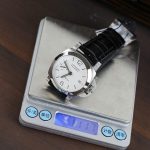 Panerai Luminor BiTempo PAM01367 Steel Model White Dial Black Alligator Leather Strap 44mm Replica Watches - 3-205