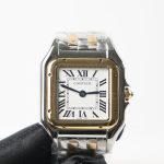 Cartier Panthère Two-Tone White Dial Two-Tone Bracelet 27x37mm Replica Watches - 3-224-scaled