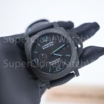 Panerai Luminor Marina PAM02661 Carbotech Black Dial Blue Lume Black Rubber Strap 44mm Replica Watches - 3-245-scaled
