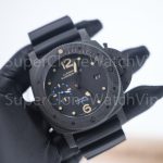 Panerai Luminor Submersible 1950 PAM00616 Carbotech Black Dial Carbon Fiber Bezel Black Rubber Strap 47mm Replica Watches - 3-249-scaled
