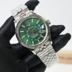 Rolex-Sky-Dweller-326934-Forest-Green-Dial-Steel-42mm Super Clone Watches Replica Watches - 3-260-scaled