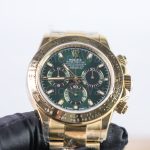 Rolex Cosmograph Daytona 116508 Yellow Gold Green Dial 40mm Replica Watch - 4-121-scaled