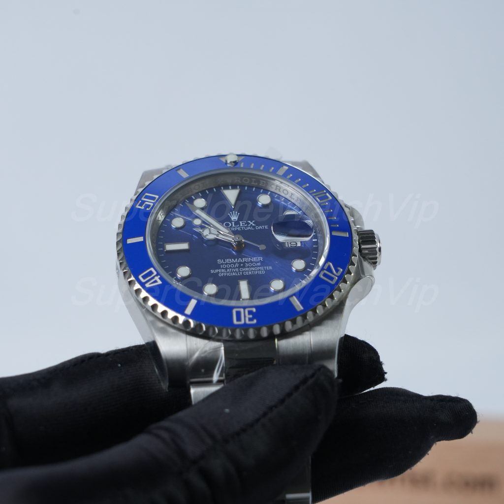 Rolex-Submariner-16610LB-Blue-Dial-Blue-Bezel-Steel-40mm Replica Watches - 4-160-scaled