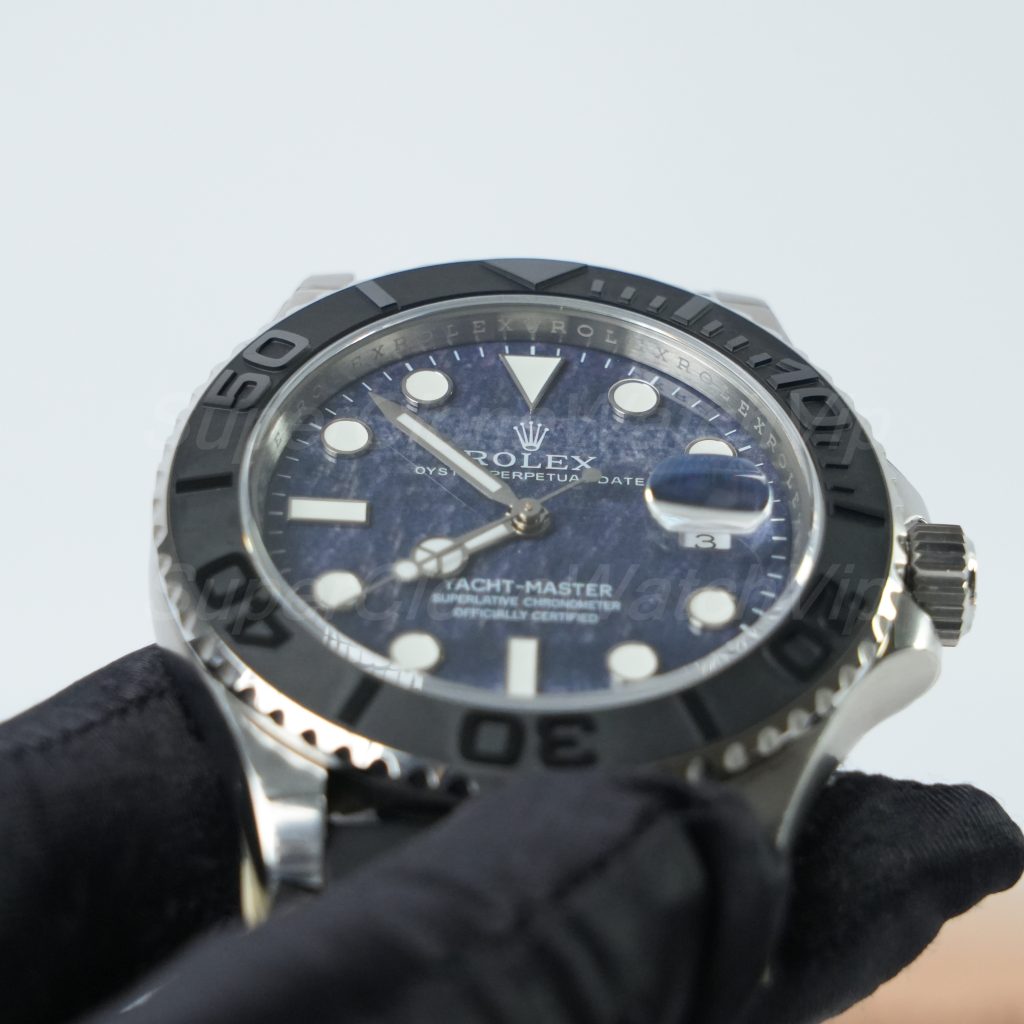 Rolex Yacht-Master 42 226659 904L Steel Falcon's Eye Dial Matte Black Ceramic Bezel Rubber Strap 42mm Replica Watch - 4-185-scaled