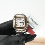 Cartier Panthère Two-Tone Rose Gold White Dial Two-Tone Rose Gold Bracelet 27x37mm Replica Watches - 4-227-scaled