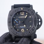Panerai Luminor Submersible 1950 PAM00616 Carbotech Black Dial Carbon Fiber Bezel Black Rubber Strap 47mm Replica Watches - 4-245-scaled