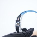 Richard Mille RM 35-03 Rafael Nadal Butterfly Rotor White Quartz TPT Blue Rubber Strap 49mm Replica Watch - 5-102-scaled