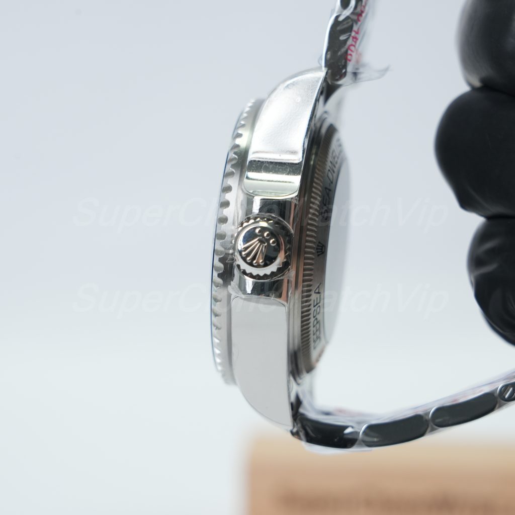 Rolex Deepsea 126660 904L Steel Black Dial Black Ceramic Bezel Oyster Bracelet 44mm Replica Watch - 5-134-scaled