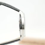 Cartier Drive de Cartier Steel Model Silver Dial Black Alligator Leather Strap 40mm Replica Watches - 5-219-scaled