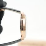 Cartier Drive de Cartier Rose Gold Diamond Bezel White Dial Black Alligator Leather Strap 40mm Replica Watches - 5-229-scaled