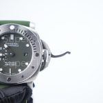 Panerai Submersible Verde Militare PAM01055 Steel Green Dial Green Rubber Strap 42mm Replica Watches - 5-247-scaled