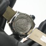 Cartier Drive de Cartier Steel Model Silver Dial Black Alligator Leather Strap 40mm Replica Watches - 6-223-scaled